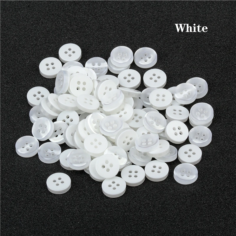 500 шт. маленькие пуговицы с тонкими краями|Пуговицы| |
