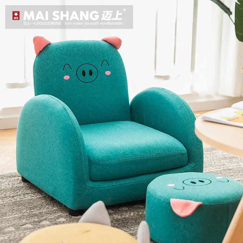 Детское сиденье для дивана с героями мультфильмов маленьких девочек принцессы