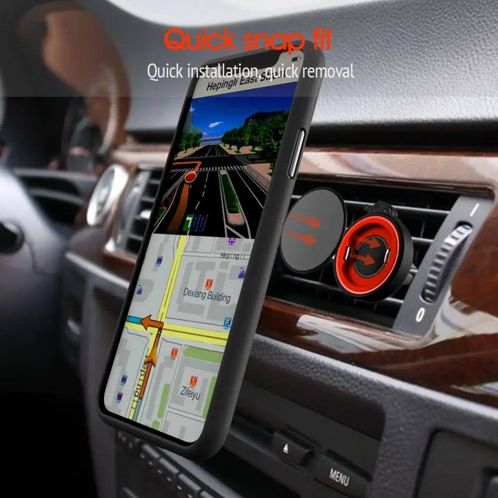 car holder for phone in car air vent clip quick mount no magnetic mobile phone holder gps stand for iphone sumsunghuaweimi free global shipping