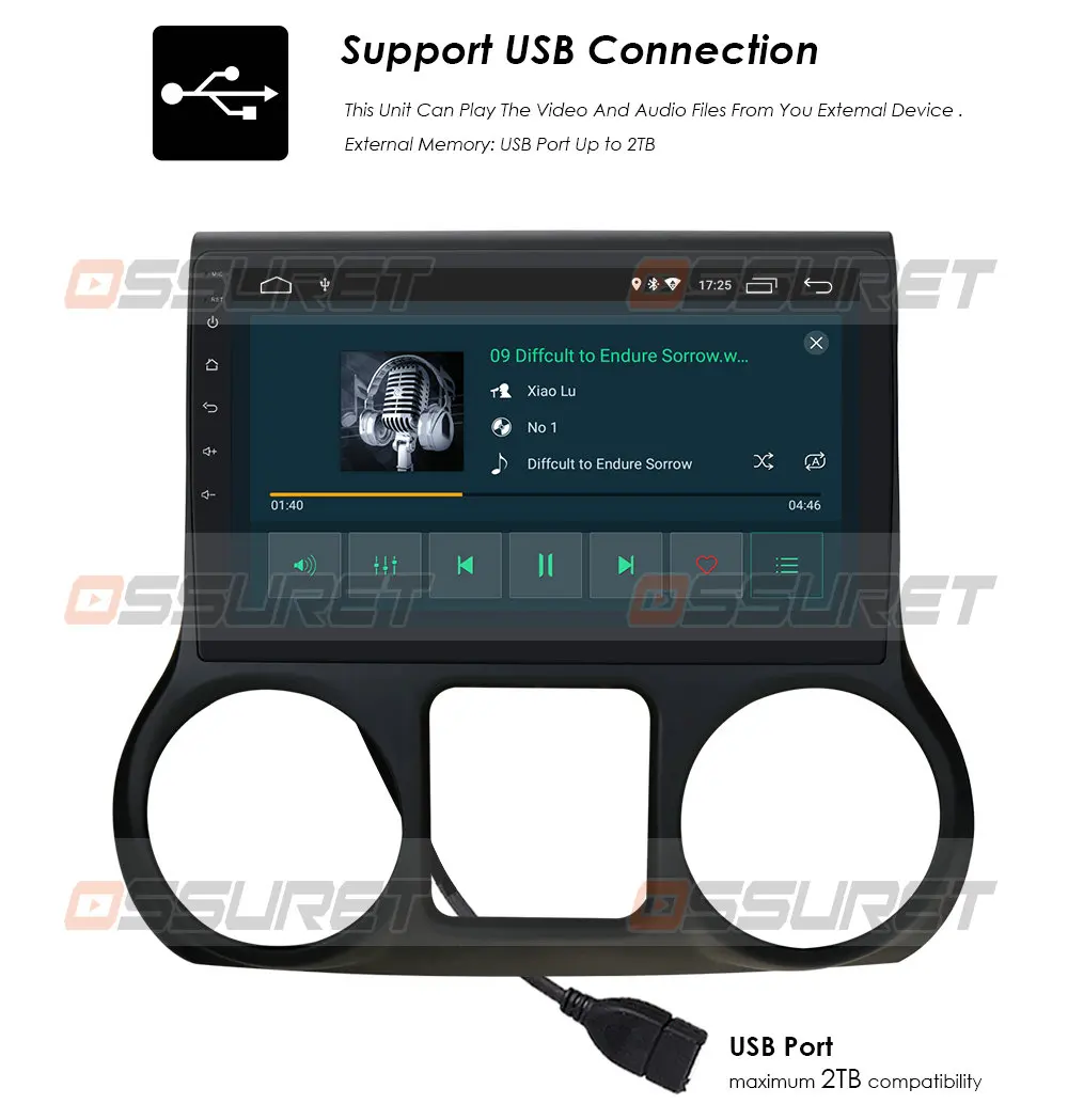 

4G LTE Plus For Jeep Wrangler 3 JK 2015 - 2016 Car Radio Multimedia Video Player Navigation Android No 2din 2 din dvd GPS Stereo