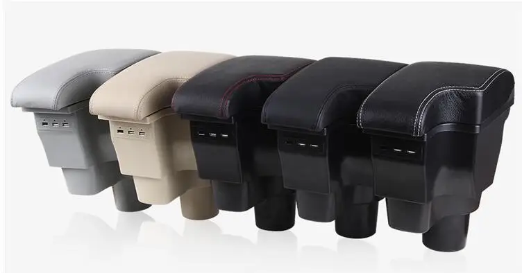 Подлокотник для KIA Rio 4 X-line центральный контейнер хранения аксессуары стайлинга