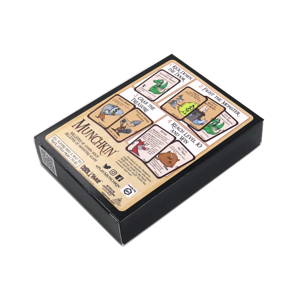 Карточные игральные карты Munchkin для детей настольные игры забавные монстры