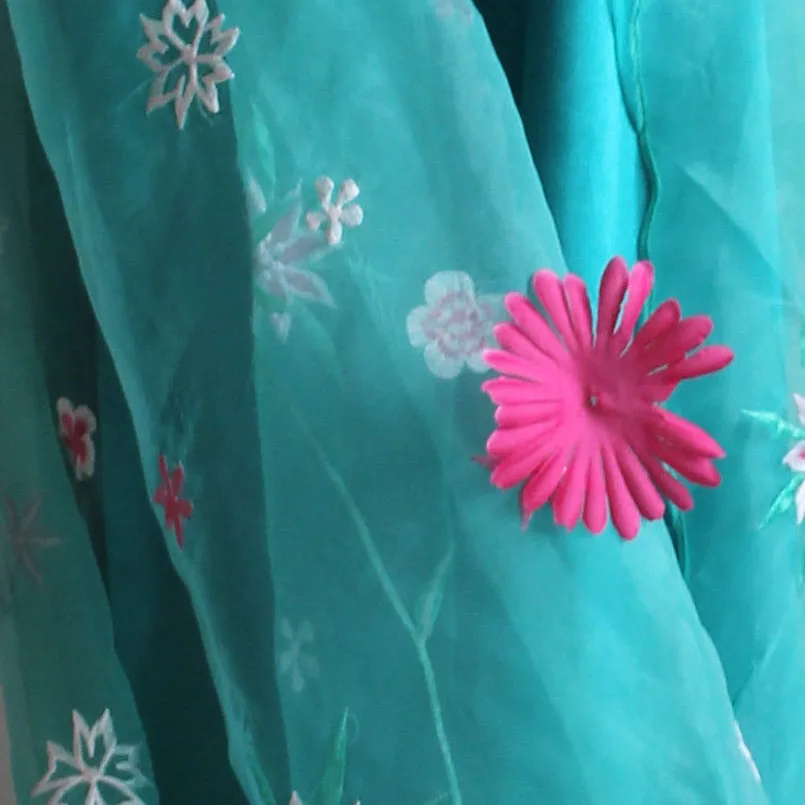 

Cartoon Ice Snow Queen Elsa Princess Dress With Tulle Cape Women Cosplay Costume Masquerade Ball Gown Dresses For Gril