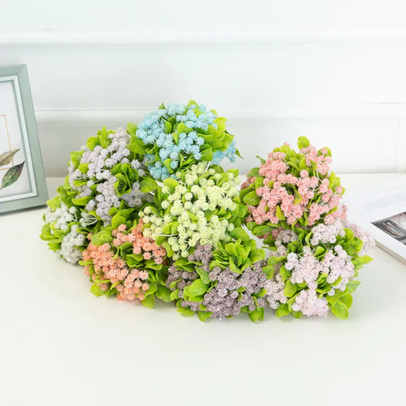 

Simulation of the starry grass bride holding the flower pot planting flower Korean hand wedding shooting props