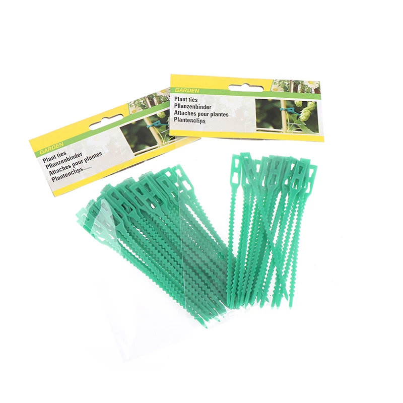 

50/20/100pcs Reusable 13cm Plastic Plant Support Clips Clamps For Plants Hanging Vine Garden Vegetables Tomatoes Clips