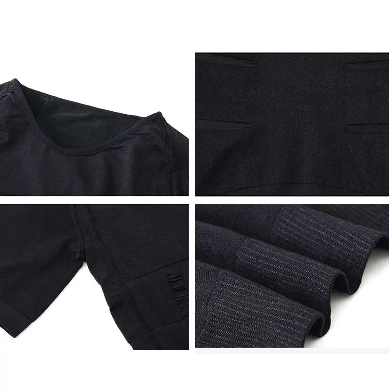 

Men Slimming Body Shapewear Corset Vest Shirts Waist Trainer Body Shaper Corrective Posture Shirt Compression Modeling Underwear