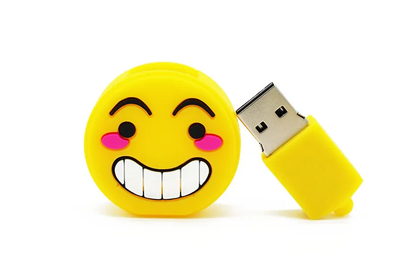 KING SARAS 64 Гб USB флешка 10 модель улыбка эмоция Выражение USB флеш-накопитель 4 ГБ 8 ГБ 16 ГБ 32 ГБ usb2.0 Память Stic