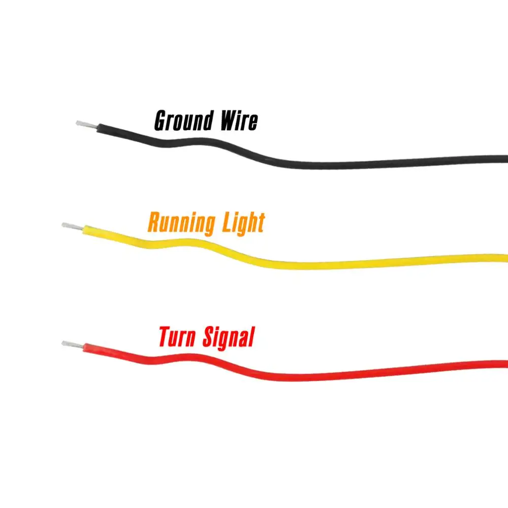 2xмотоциклетный Янтарный светодиодный индикатор поворота ходовой фонарь для Harley