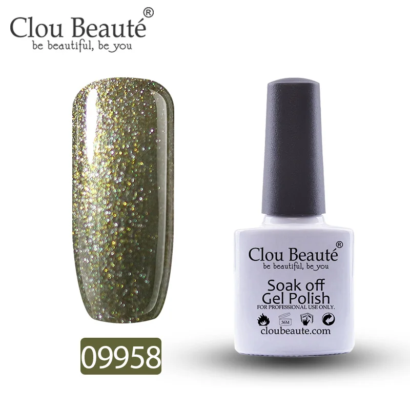 09958 Гель-лак для ногтей Clou Beaute 79 цветов полуперманентный замачивающийся лак для ногтей маникюрный УФ СВЕТОДИОДНЫЙ Цветной Гель-лак 10 мл серия Nude - Цвет: 09958