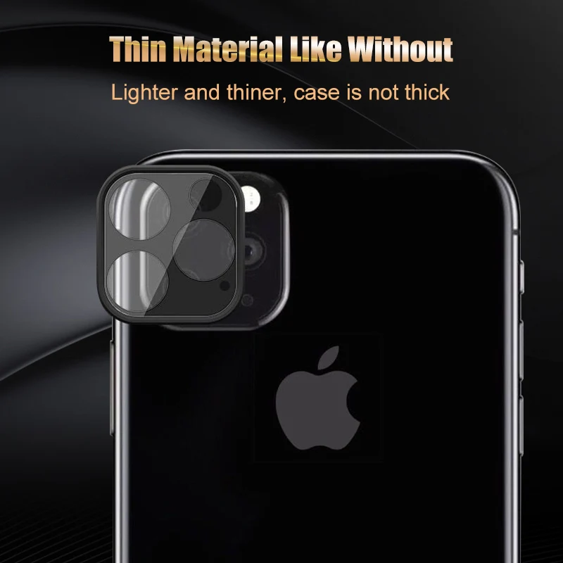 

5pcs/10pcs 3D Full Back Camera Lens Screen Protector for iPhone 11 Pro Max Tempered Glass Film Aluminum Lens Films for iPhone 11