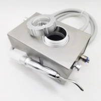 new type dental lab cleaning sandblasting machine air water prophy polishing tool