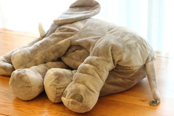 Слон плюшевая кукла подушка удобствами для детей мягкий комплект сна и