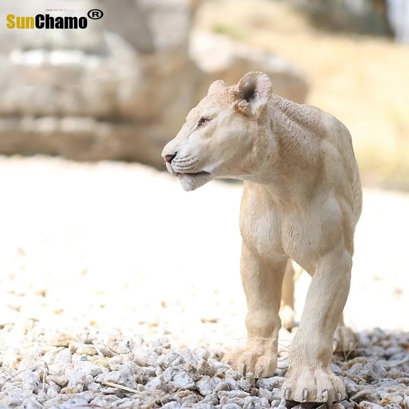 Модная модель льва с имитацией поделки для домашней студии Настольная