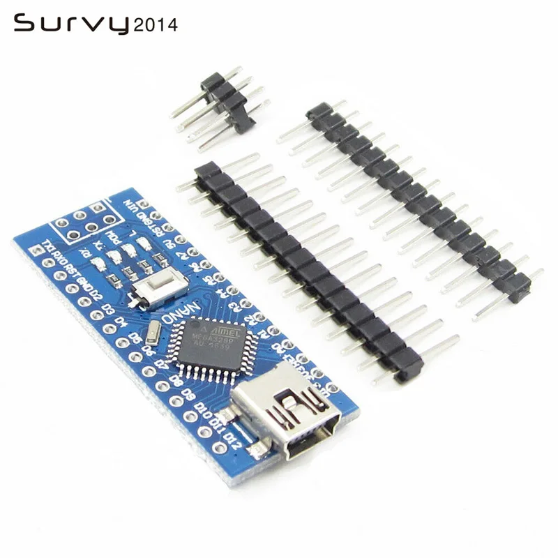 Мини USB с контроллером загрузчика Nano 3 0 совместимым arduino 16 МГц NANO V3.0 Atmega328 сделай