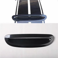 for mini cooper f55 f56 one 3 doors 2014 2021 1pc carbon fiber abs car air flow intake hood scoop vent cover trim car styling