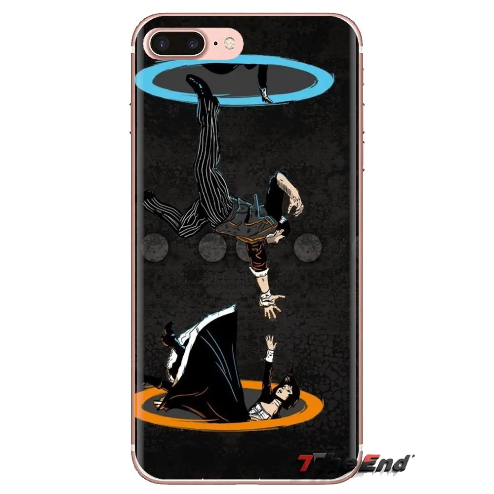 Portal 2 leaves minimalistic video For iPod Touch Apple iPhone 4 4S 5 5S SE 5C 6 6S 7 8 X XR XS Plus MAX Transparent TPU Housing |