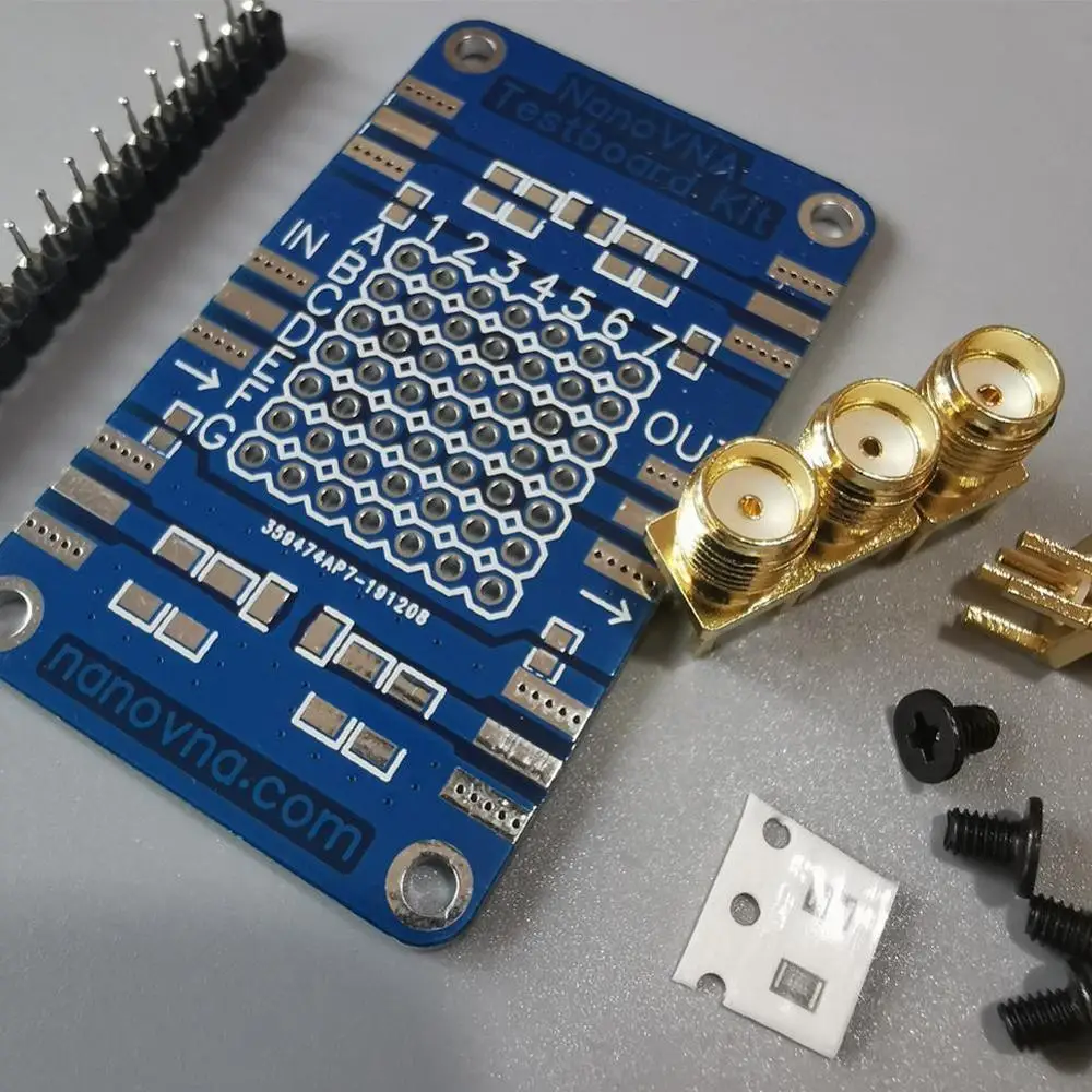 

NanoVNA Testboard Sets Demo Board Plate Vector Network Pc66 Analyzer Testing W1Z8