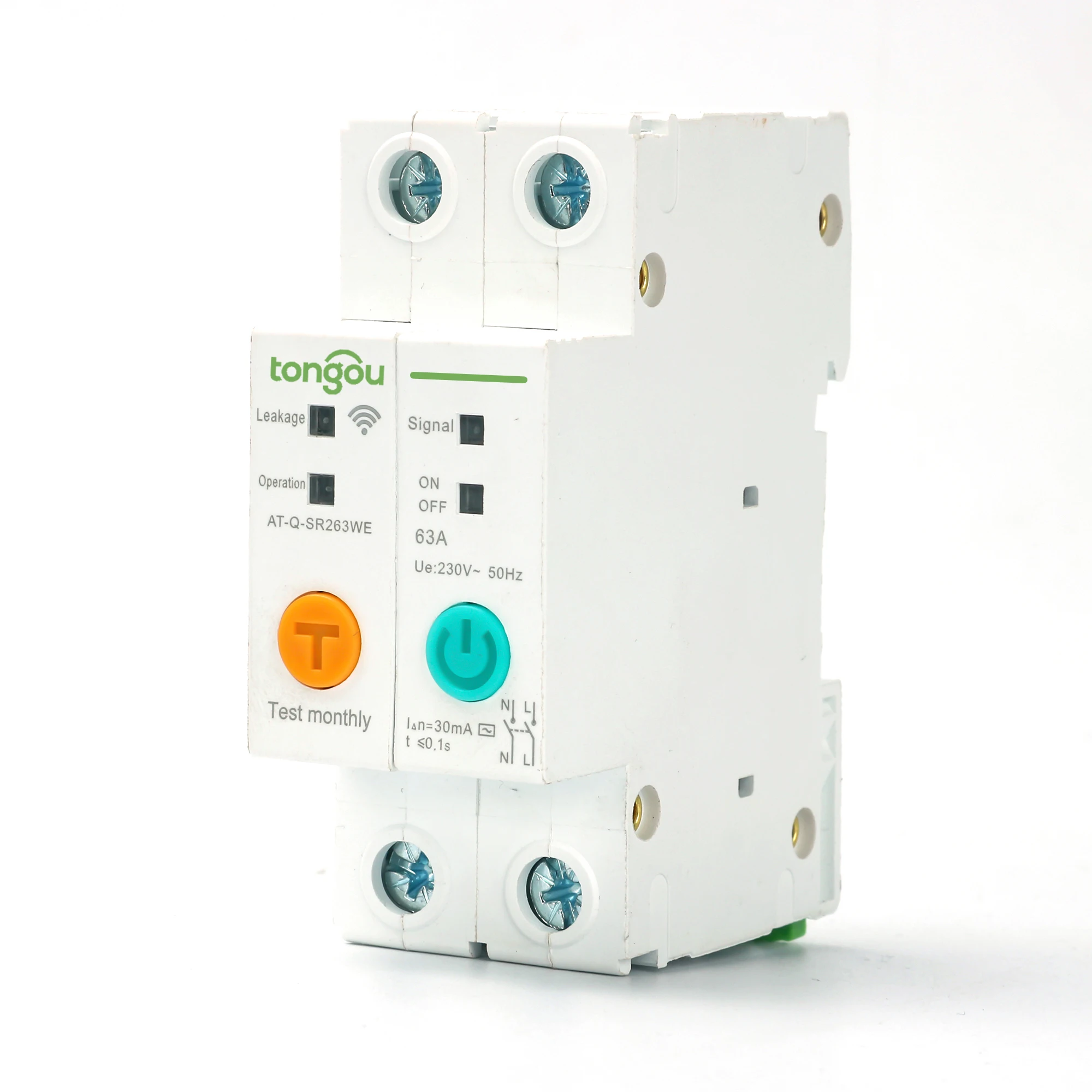 63A din-рейка WIFI автоматический выключатель Умный переключатель дистанционное