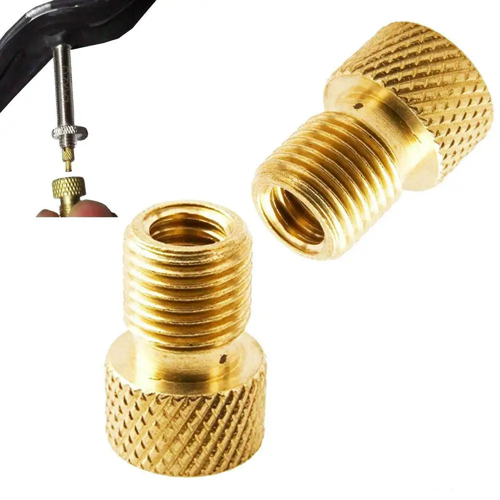 2 шт. латунь велосипед для адаптера переменного тока ультралегкий нержавеющий