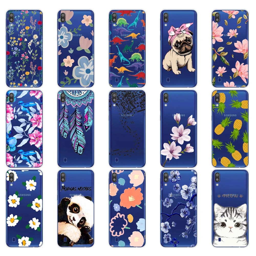 Мягкий силиконовый чехол-бампер для Samsung Galaxy M10 M105f