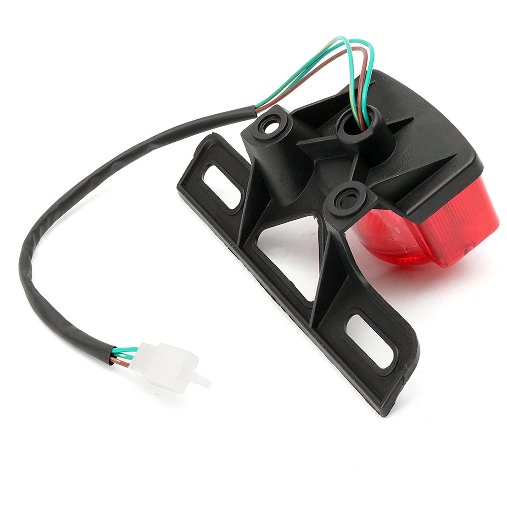 

Motorcycle Tail Light Motorbike Taillight Rear Tail Lamp Rear Brake Light with Bracket for Motorcycle Scooter Electric