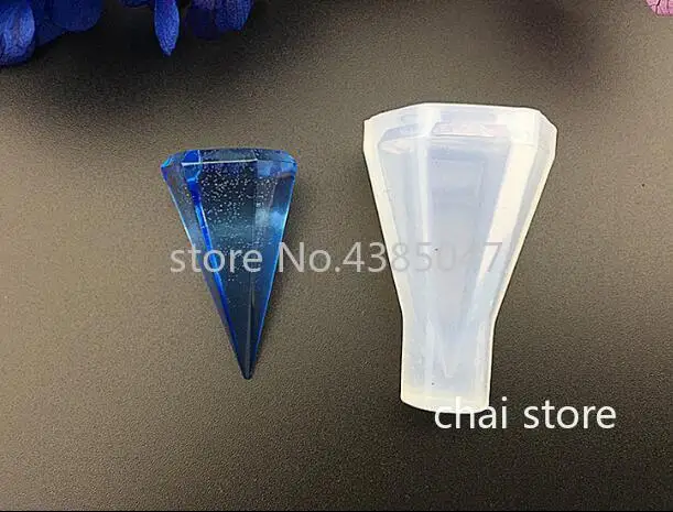 1 шт. прозрачные ручные три кубические формы из смолы DIY силиконовая высушенная