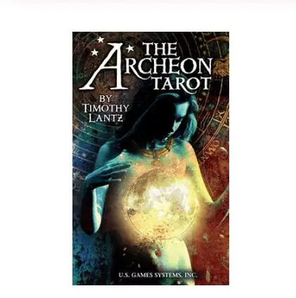 Высокое качество 78+ 2 шт оригинальная новая английская версия Archeon Tarot Набор карточек настольная игра