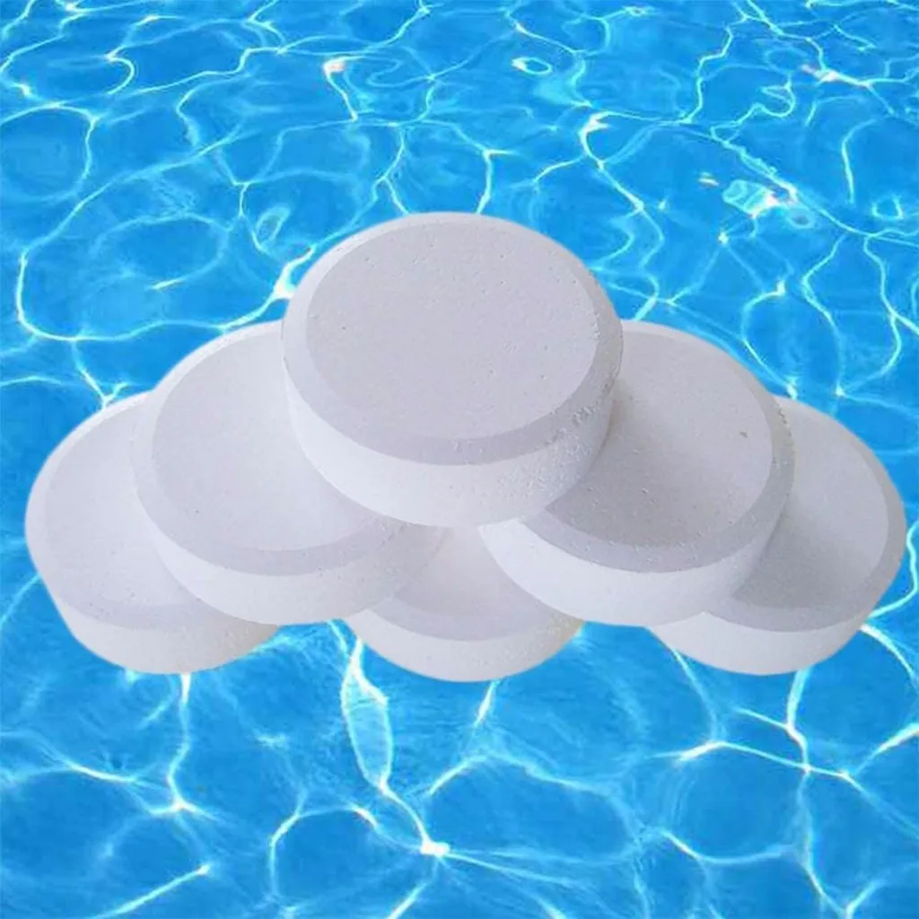 

50pcs Pool Cleaning Effervescent Chlorine Tablet Multifunctional Effervescent Tablets Spray Cleaner Home Cleaning Dropshipping