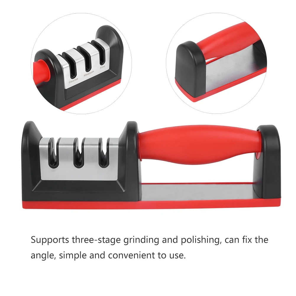 

Knife Sharpener Professional Kitchen Sharpening Stone knives Whetstone Tungsten Steel Ceramic Kitchen Knives Accessories