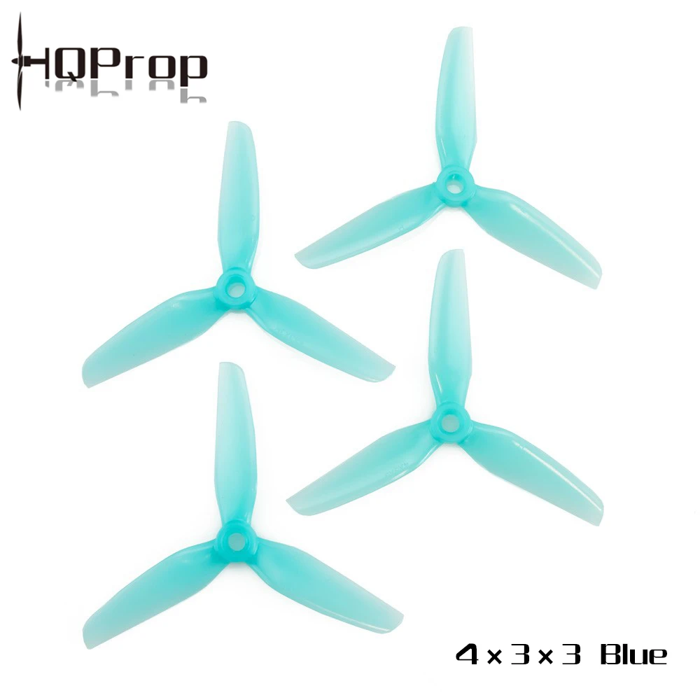 HQPROP 4X3X3 4030 3 лопастной PC Пропеллер для RC FPV Фристайл 4 дюйма зубочистка микро