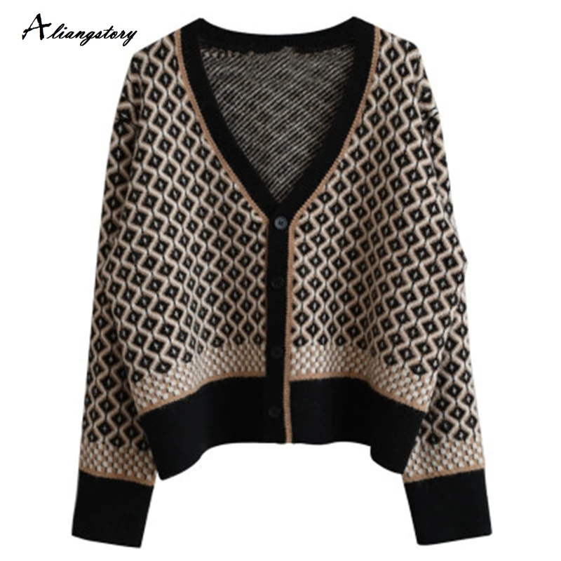 

Новинка весна-осень 2021, модные женские вязаные кардиганы, верхняя одежда, женский свитер, кардиганы, одежда