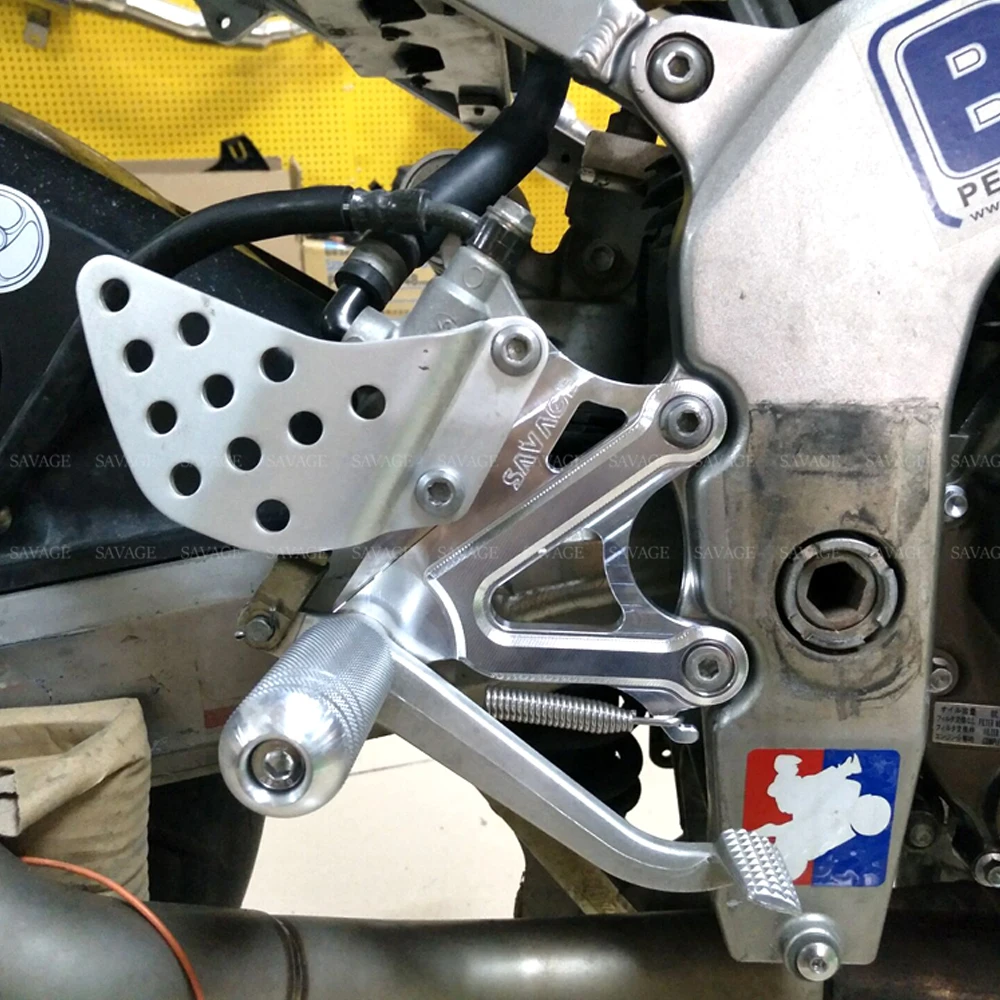 Front Foot Pedal Peg Footrest For KAWASAKI ZX-6R ZX-6RR 2003 2004 Motorcycle Accessories Left Right Bracket NINJA ZX6R ZX6RR | Автомобили