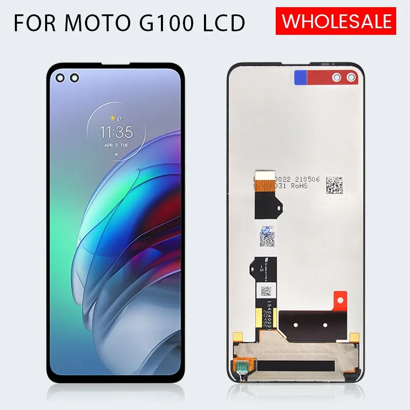 

Catteny для Motorola Moto G100 ЖК сенсорный экран стекло дигитайзер в сборе 6,7 дюймов для Moto G100 дисплей с инструментами