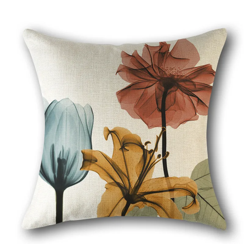 Наволочка для подушки с маленькими свежими цветами наволочка яркий цветочный