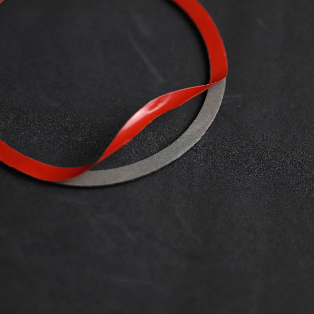 Декоративная круглая наклейка для автомобильной двери из углеродного волокна