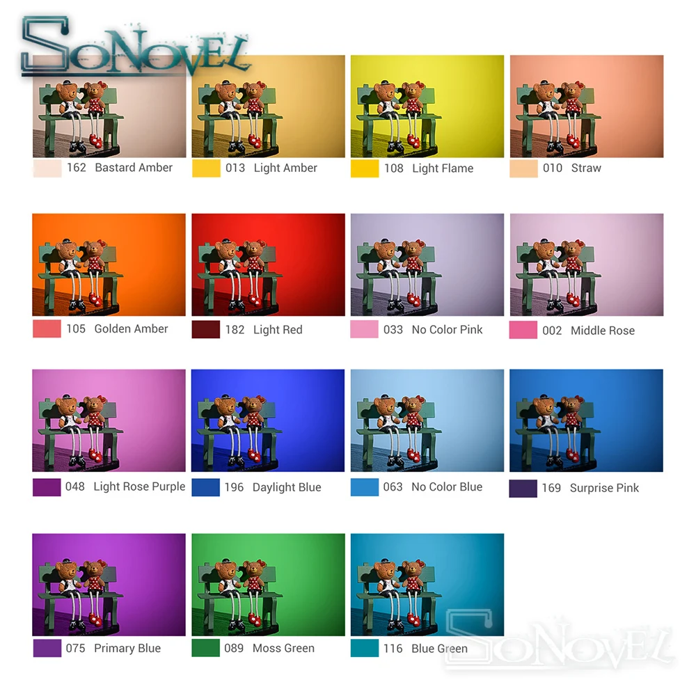 Пластина рассеивателя Godox AK-R16 с магнитным креплением и гелевым набором цветовых