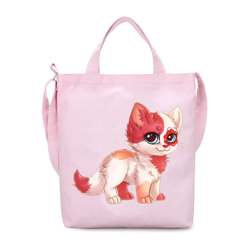 

Shoulder bag 2021Aphmau girls handbag female shopping cute cartoon wallet casual large-capacity canvas bag