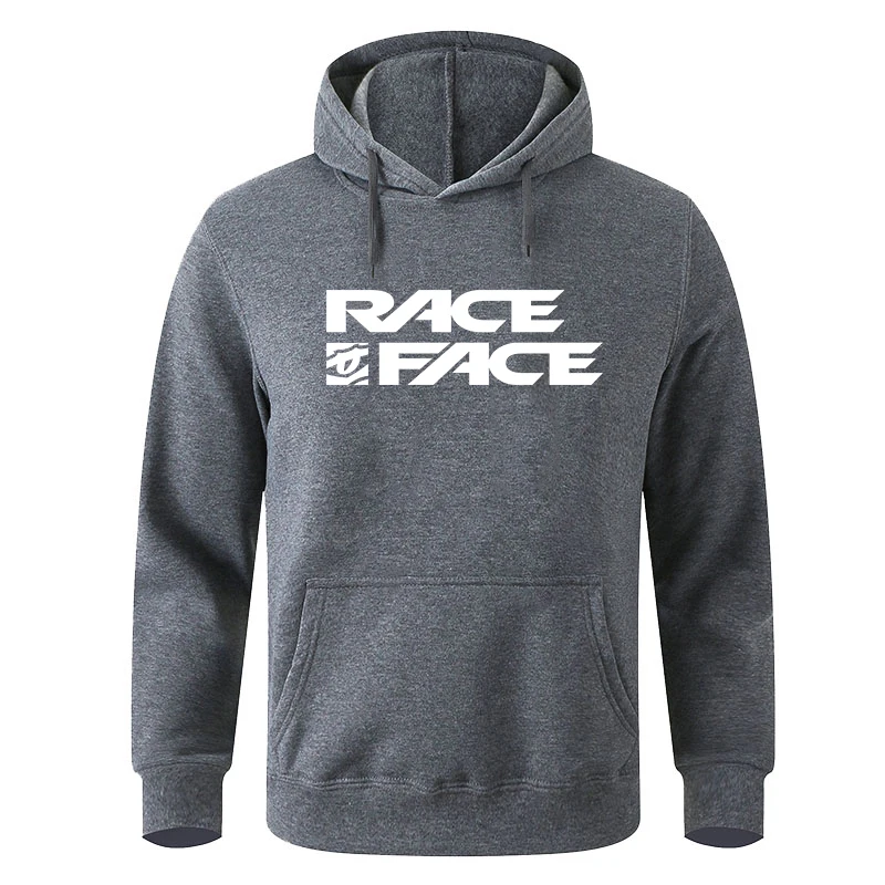 

2021 RACE FACE Brand Men's Sportswear Fashion Print Mens Hoodies Pullover Hip Hop Mens Tracksuit Sweatshirts Hoodie Sweats