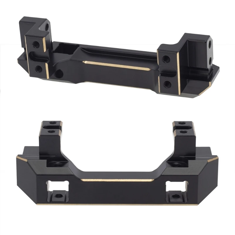 Металлический кронштейн для переднего бампера с винтами обновленная деталь