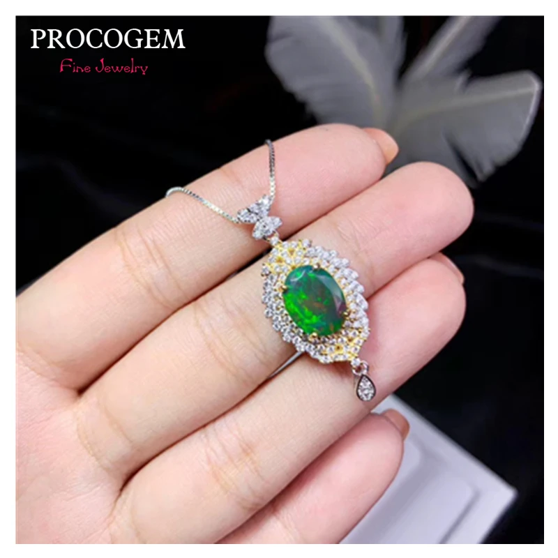 

Женское ожерелье с подвеской из серебра 925 пробы, 733 карата