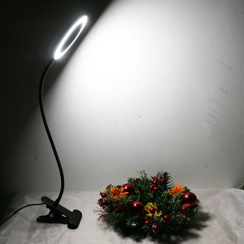 USB Универсальная лампа с зажимом для шланга регулируемый светильник цветовой