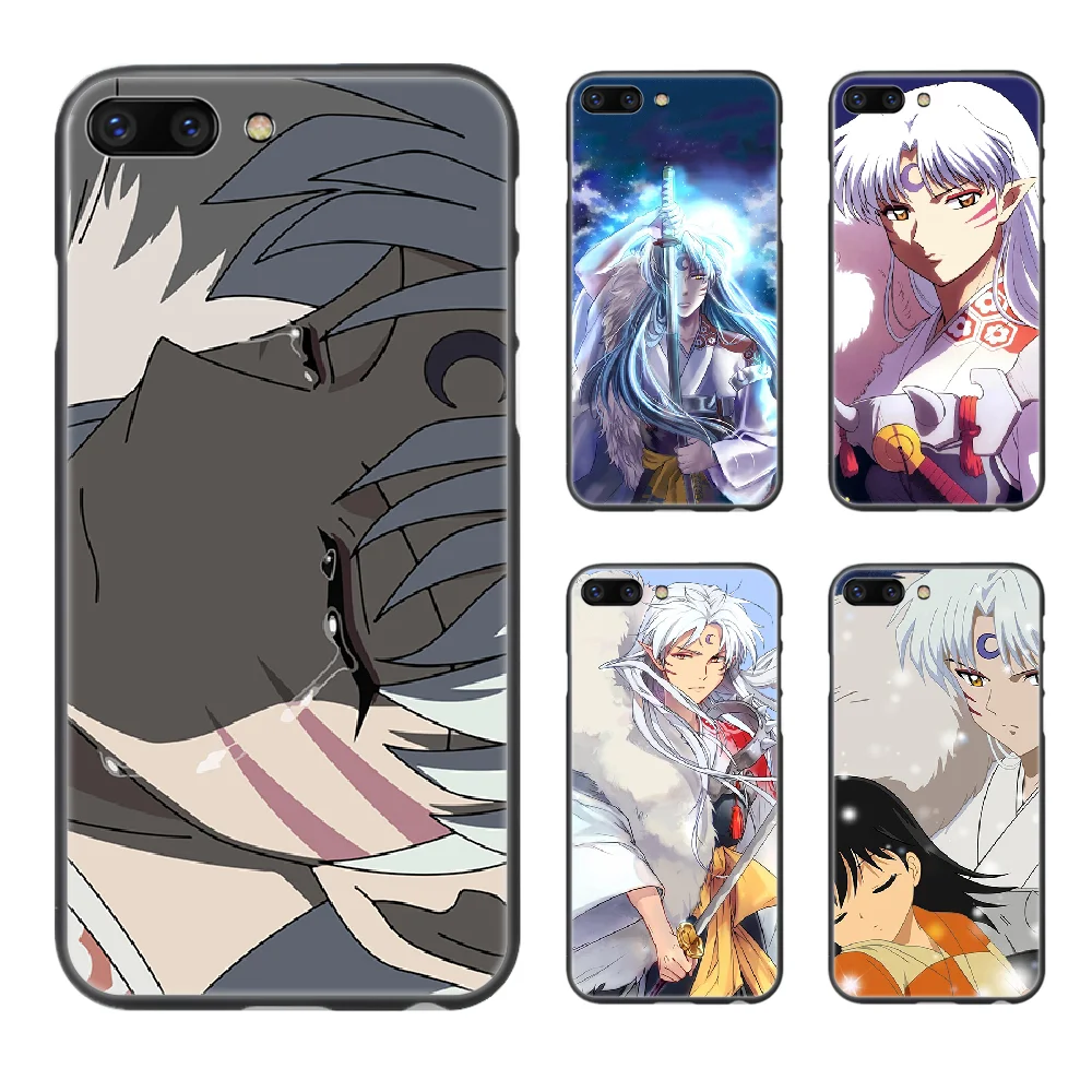 Аниме Inuyasha s чехол для телефона Корпус iphone 5 5s se 2 6s 7 8 plus X XS XR 11 PRO MAX black hoesjes 3D Etui tpu |