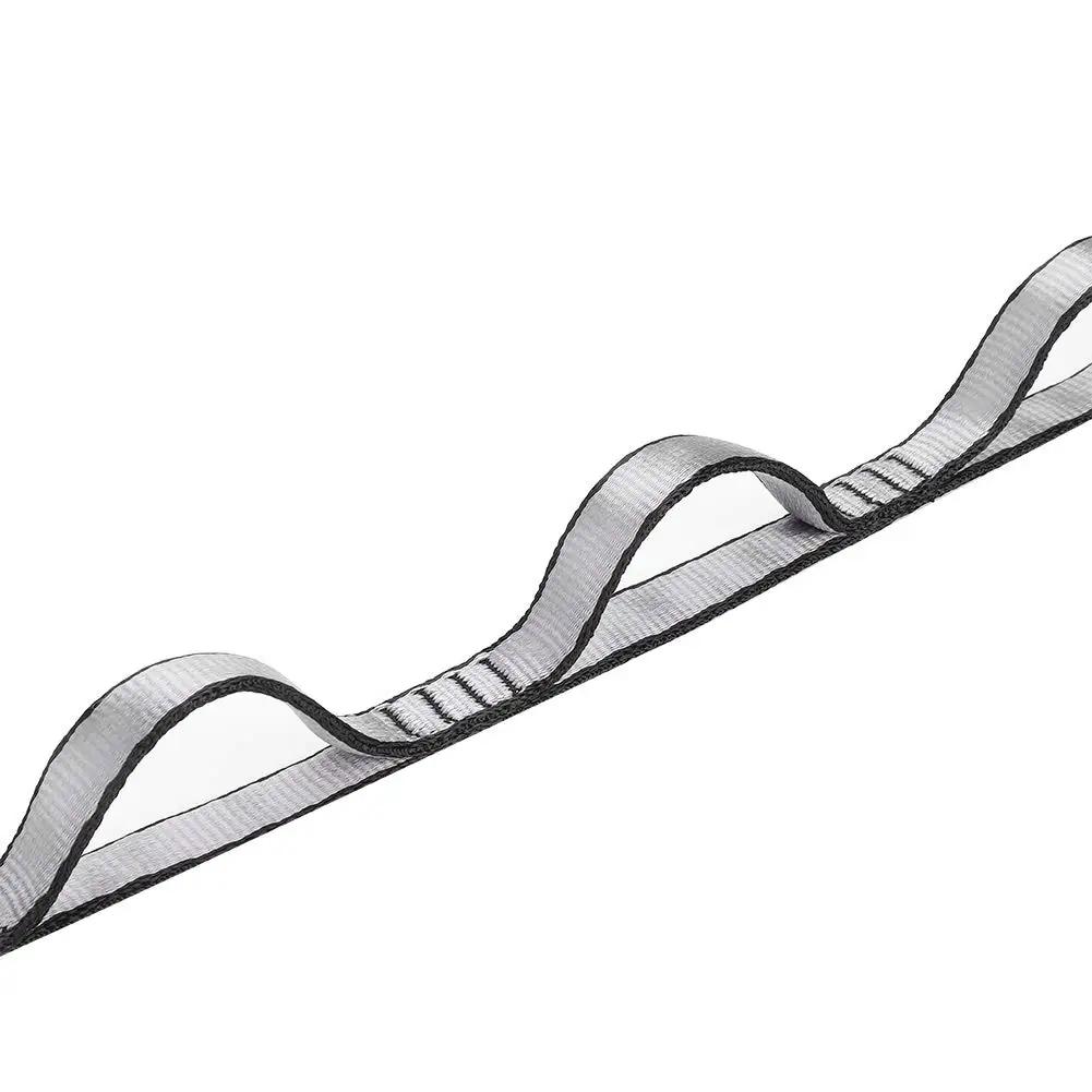 Регулируемый пояс для йоги прочный нейлоновый ремень с маргаритками подъема