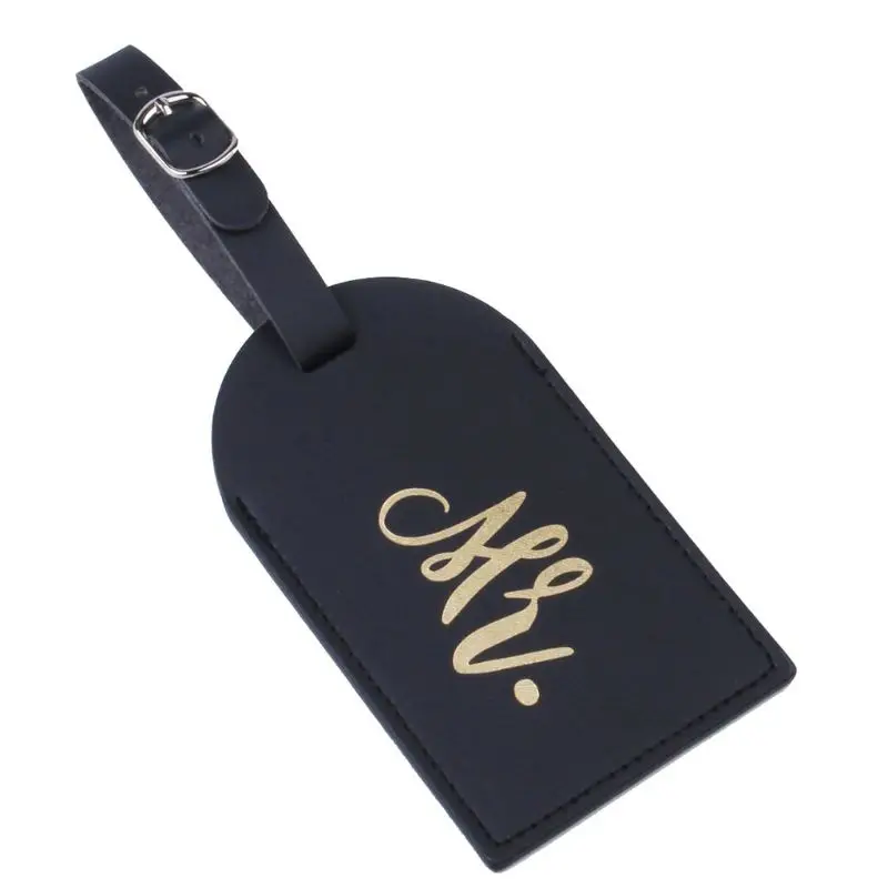 Модные дорожные бирки для багажа свадебный подарок мистер миссис милый чемодан с