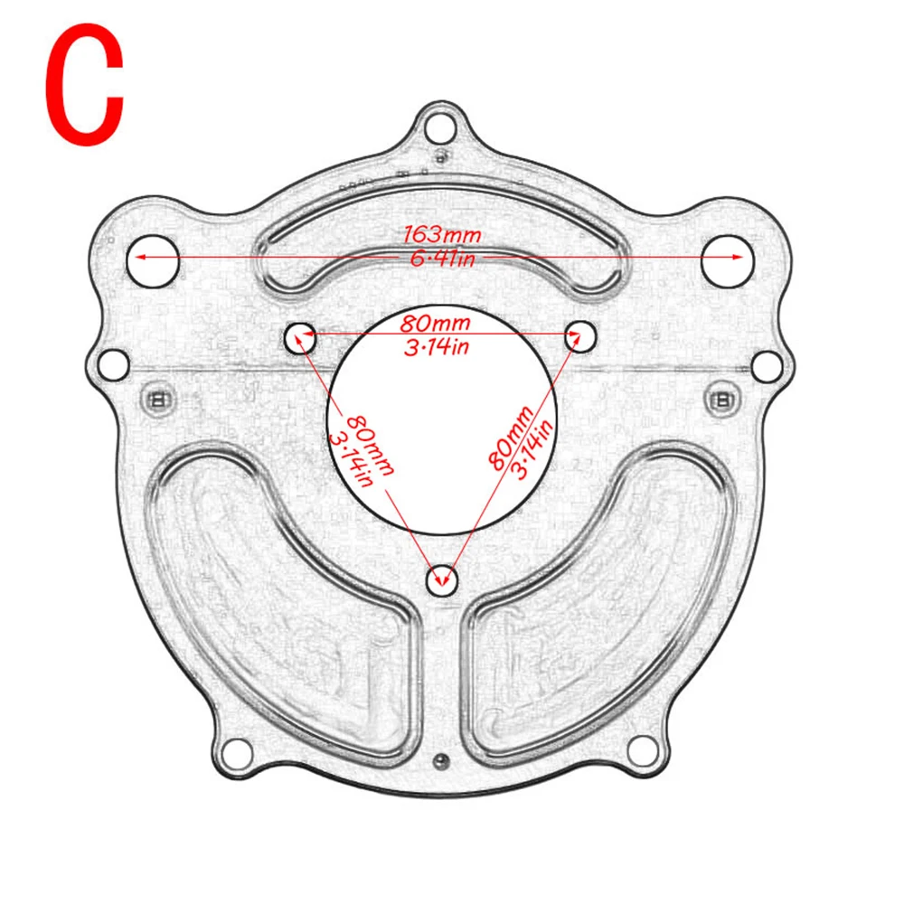 Воздухоочиститель мотоцикла впускной фильтр опорная пластина для Harley 2008-2016 FLT