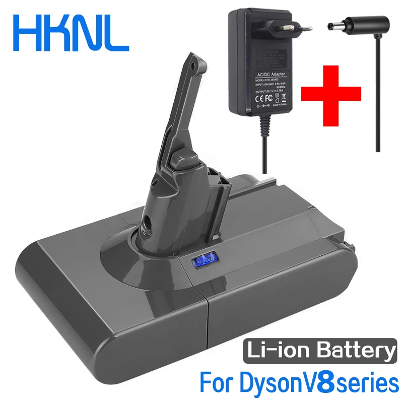 9800 мАч 21 6 в батарея для Dyson V8 абсолютный/пушистый/животное/литий ионный Пылесос