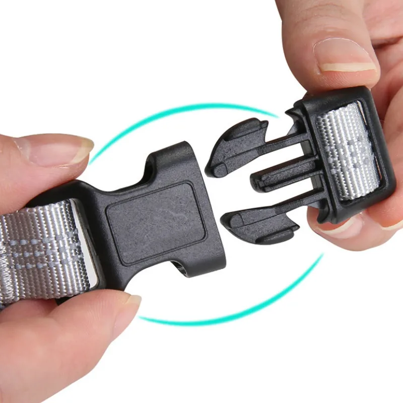 Шлейка поводок для собак полиэстеровый светоотражающий регулируемый набор