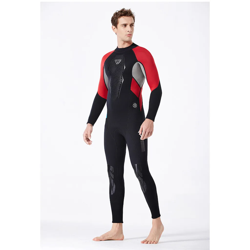 Высокое качество Мужской гидрокостюм 3 мм неопрен полный корпус костюм для