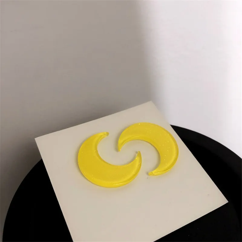 Японские Классические аниме Сейлор Мун для косплея женские серьги в форме Луны