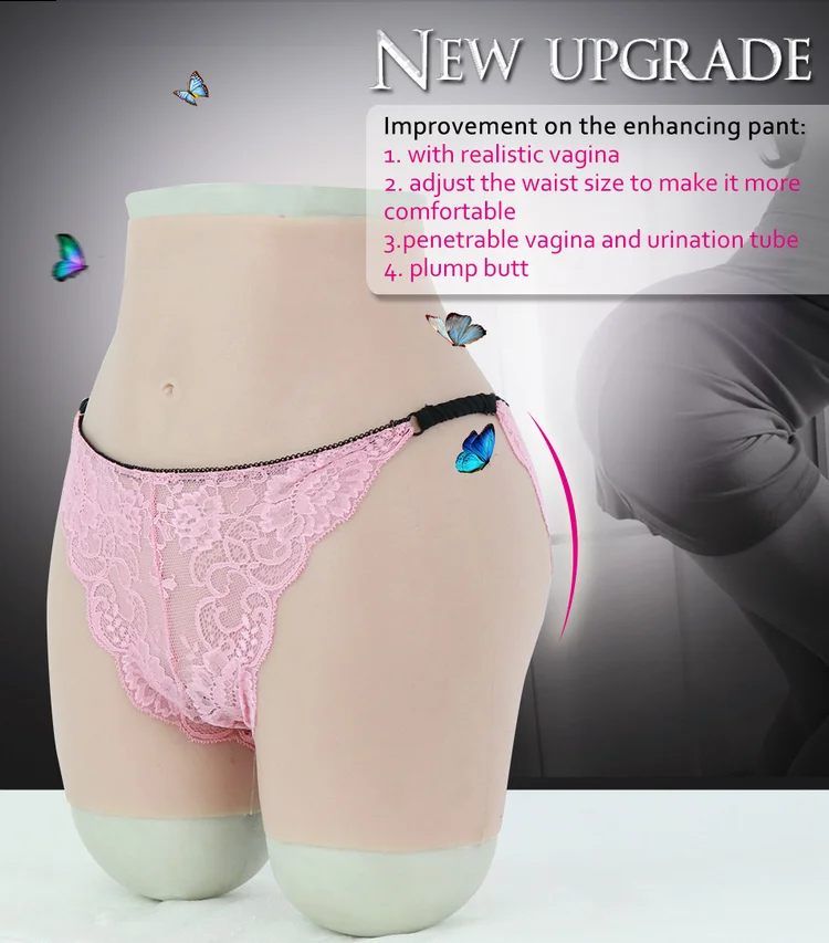 

2,4 Кг, искусственные накладные ягодицы, латексное нижнее белье, силиконовые проникающие в темноте брюки для трансвеститов, трансгендер, тра...